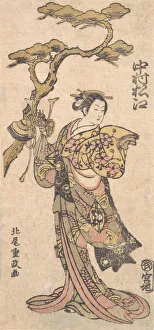 Sasuke Prints: A Famous Actor of Womens Roles, ca. 1764. Creator: Kitao Shigemasa