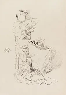 The Fan, 1879. Creator: James Abbott McNeill Whistler