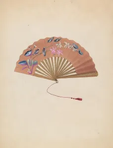 Fan, 1935 / 1942. Creator: Bessie Forman