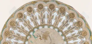 Sunflower Prints: Fan Design with Cats and Sunflowers, ca. 1885-90. Creator: Henri-Charles Guerard