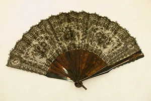 Fashion Accessory Gallery: Fan, France, 1860 / 70. Creator: Unknown