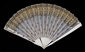 Brooklyn Museum Collection: Fan, French, 1800-1815. Creator: Unknown