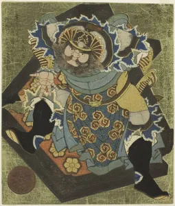 Nanzan Prints: Fan Kuai (Hankai), from the series Three Broken Gates (Haitatsu sanban), 1827