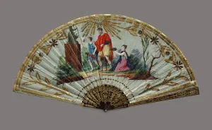 State Museum Of As Pushkin Prints: Fan. Sacrifice to Jupiter