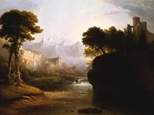 Images Dated 10th November 2005: Fanciful Landscape, 1834. Artist: Thomas Doughty
