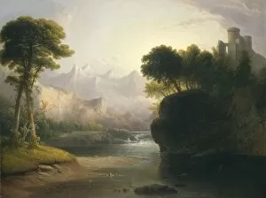 Gorge Gallery: Fanciful Landscape, 1834. Creator: Thomas Doughty