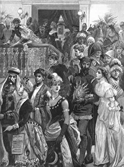 Fancy Dress Ball at the Prince's Hall, Piccadilly, 1886. Creator: Unknown