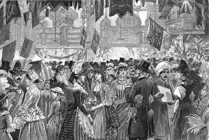 Fancy Fair at the Athenaeum, Camden Road, in aid of the North West London Hospital, 1886. Creator: Unknown
