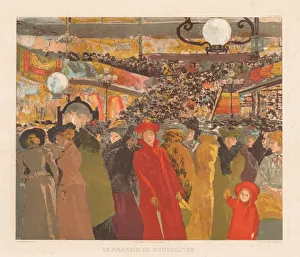 The Fancy Goods Store, 1902. Creator: Alexandre Lunois (French, 1863-1916); Ed. Sagot