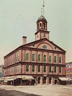 Marketplace Prints: Faneuil Hall, Boston, c1900. Creator: Unknown