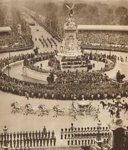 State Carriage Prints: Fanfare of Trumpets, Roll of Drums, May 12 1937