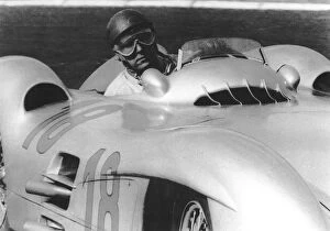Images Dated 15th May 2008: Fangio, French Grand Prix, Rheims, France, 1954
