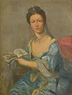 Cecil Reginald Gallery: Fanny Burney (Mme. D Arblay), c1780, (1920). Creator: Nathaniel Hone
