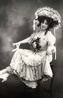 Photo Postcard Collection: Fanny Dango (1878-1972), singer and dancer, early 20th century. Artist: Foulsham and Banfield