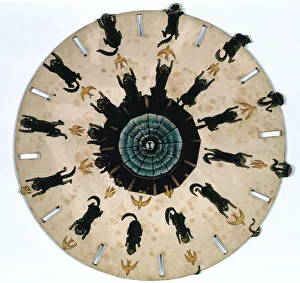 Movement Gallery: Fantascope disc, 1833. Artist: Thomas Mann Baynes