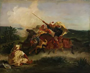 Speed Prints: Fantasia arabe, 1833. Creator: Eugene Delacroix