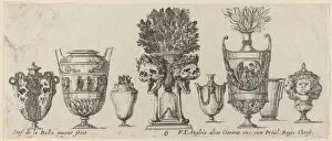 Fantastic Vases, probably 1646. Creator: Stefano della Bella