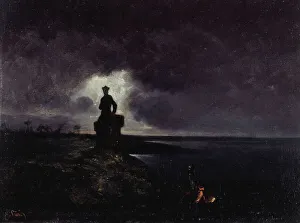 Maurice Sand Prints: Fantasy scene. Creator: Jean Francois Maurice Sand