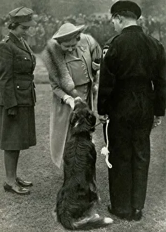 Queen Consort Elizabeth Prints: Farewell To Civil Defence, 10 June 1945, (1947). Creator: Unknown