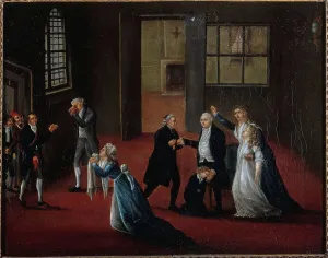 Death Penalty Prints: Farewell of Louis XVI to his family