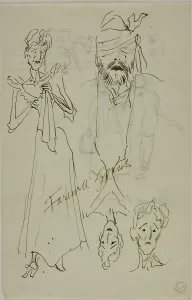 Zorn Anders Prints: Farewell Zorns (recto); Farewell Deerings (verso), 1880/1920. Creator: Anders Leonard Zorn