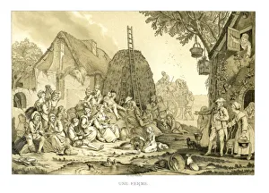 The Farm, (1885). Artist: Jean-Francois Janinet