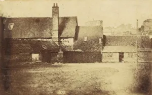 Stables Prints: Farm Buildings, 1850s. Creator: Unknown