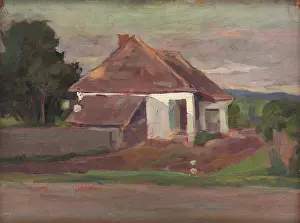 Eduard Prints: Farm, c1910. Creator: Eduard Putra