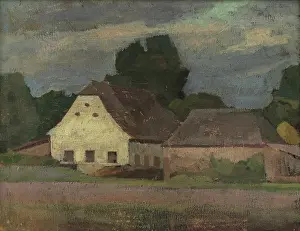 Eduard Prints: Farm, c1910. Creator: Eduard Putra