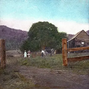 Lestrange Robert Augustus Henry Prints: Farm cottage 'The Homestead'