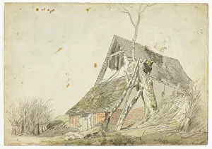 Sheaf Prints: Farm House in Ruins, n.d. Creator: Michael Angelo Rooker