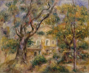 The Farm at Les Collettes, Cagnes, 1908-14. Creator: Pierre-Auguste Renoir The Farm at Les Collettes, Cagnes, 1908-14. Creator: Pierre-Auguste Renoir