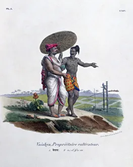 Marlet Co Prints: Farm Owner, 1828. Artist: Marlet et Cie