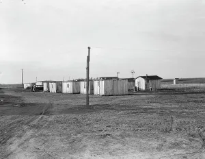 Living Conditions Prints: Farm Security Administration (FSA) temporary camp for migrants