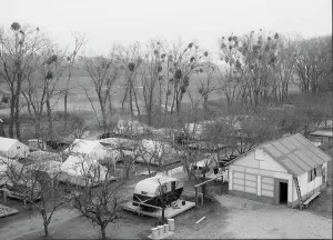 Living Conditions Prints: Farm Security Administration (FSA) temporary camp for migrants