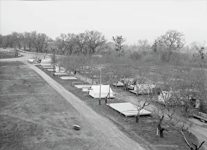 Living Conditions Prints: Farm Security Administration (FSA) temporary camp for migrants