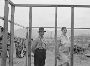 Braces Prints: Farmer starting out on cut-over land