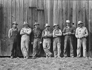 Here are the farmers who have bought machinery... West Carlton, Yamhill County, Oregon, 1939. Creator: Dorothea Lange