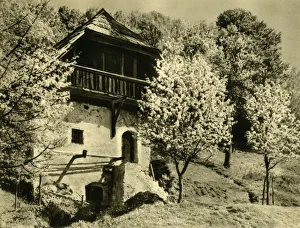 Karnten Prints: Farmhouse, Carinthia, Austria, c1935. Creator: Unknown