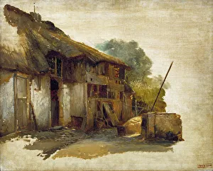 Hendrik Leys Prints: Farmhouse. Creator: Jan August Hendrik Leys