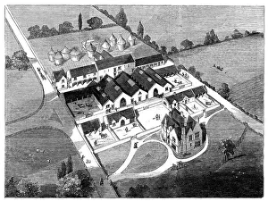 Efficiency Prints: Farmhouse and steading for a Farm in Oxfordshire