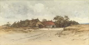 Johannes Gallery: Farmhouses, 19th century. Creator: Johannes Bosboom