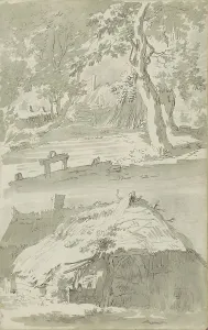 La Thiere Prints: Farms, c.1780-c.1800. Creator: Bernhard Heinrich Thier