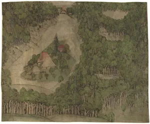 A Farmstead in a Wood, 1500/1510. Creator: Unknown