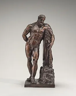 Hercules Prints: Farnese Hercules, c. 1550 / 1599. Creator: Unknown