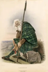 United Kingsom Prints: Farquharson, from The Clans of the Scottish Highlands, pub. 1845 (colour lithograph)