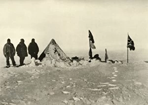 The Farthest South Camp After Sixty Hours Blizzard, February 1909