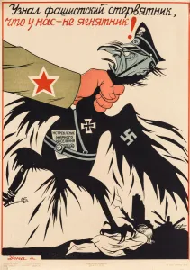 Propaganda Prints: The Fascist vulture Found Out that We Are Not Sheep