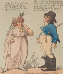 Images Dated 30th April 2020: Fashion, April 2, 1801. April 2, 1801. Creator: Thomas Rowlandson
