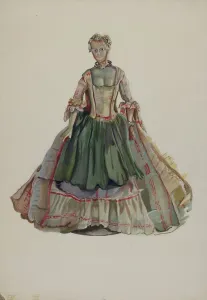 Fashion Doll, c. 1937. Creator: Gwyneth King